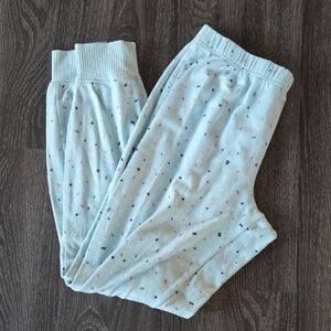 Secret Treasures Pajama Bottoms - Light Blue with Multicolor Dots Joggers
